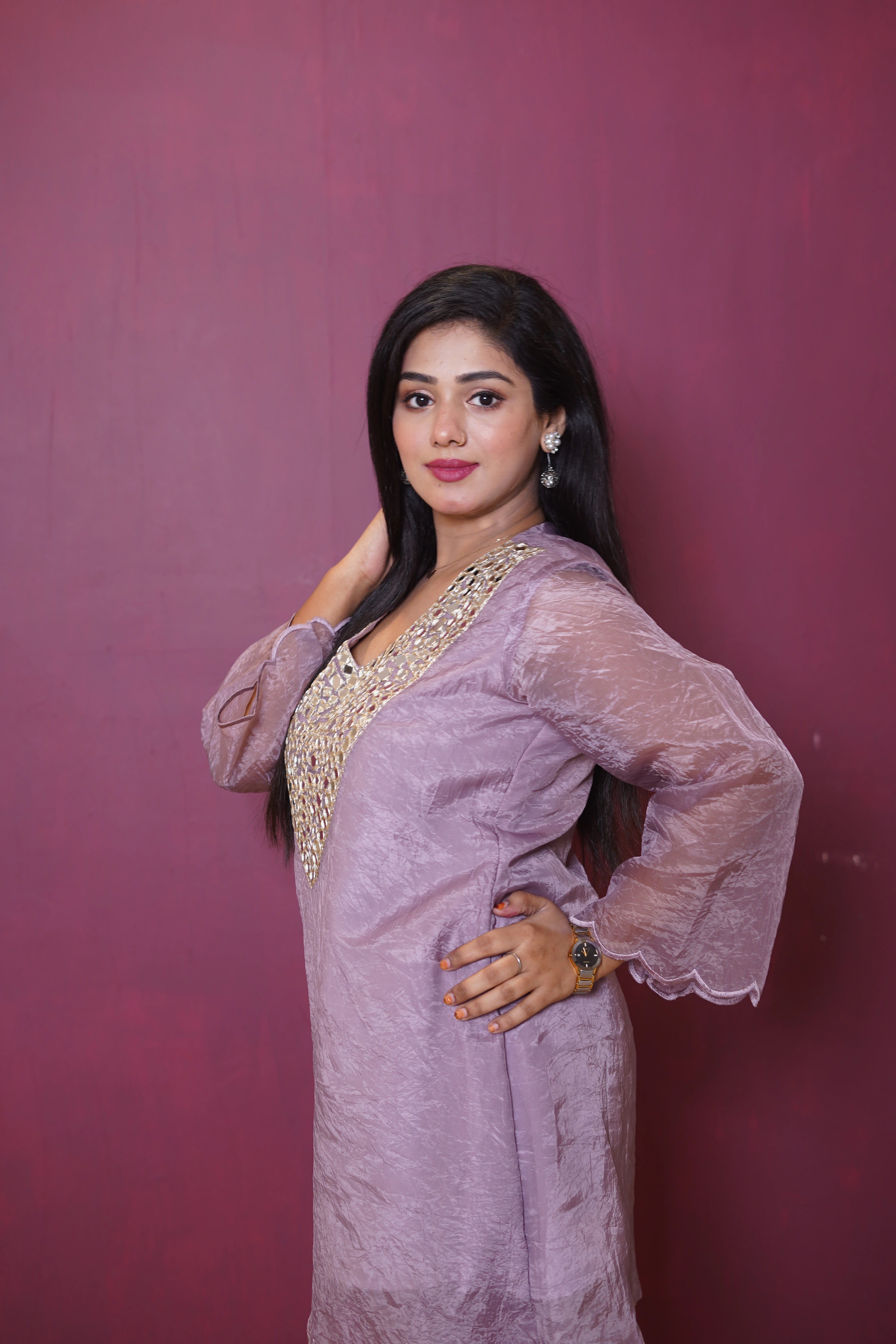 The Amethyst Mirror-Work Co-ord